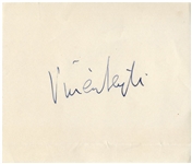 Laurence Olivier & Vivien Leigh Signatures